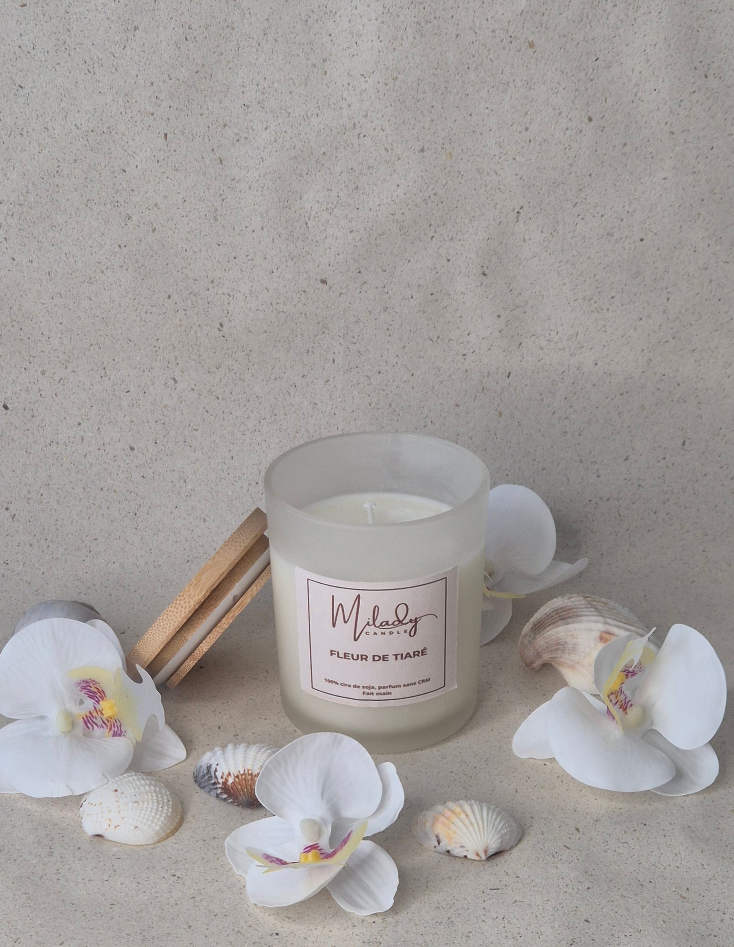 Bougie parfumée FLEUR DE TIARÉ